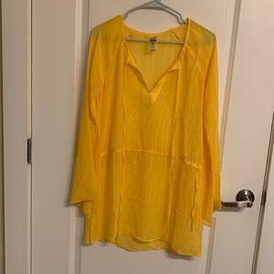 Kittenish S long sleeve cover up